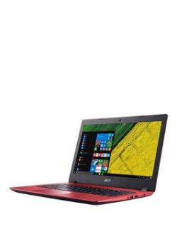 Acer Aspire 3 Intel Celeron, 4Gb Ram, 500Gb Hard Drive, 15.6 Inch Laptop (Red) With Optional Microsoft Office 365 Home - Laptop With Microsoft Office 365 Home